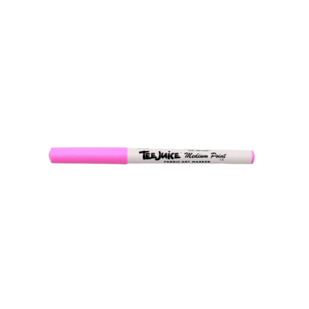 JACQUARD Tee Juice Fabric Art Marker Medium Point 1.2mm PINK / Różowy pisak do jeansu, tkanin, skór, drewna, gliny, papieru