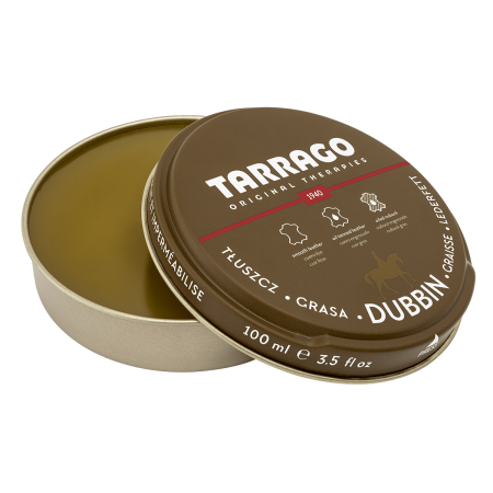 Wysokiej jakości dubbin głęboko odżywia i zmiękcza skórę, skutecznie chroniąc ją przed pęknięciami.