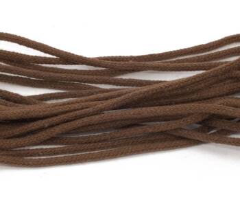 Tarrago Laces Fine Round 2.5mm Brown - brązowe okrągłe sznurowadła