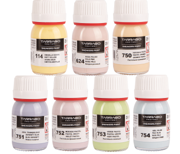 TARRAGO SNEAKERS Paint Pastel Colors 25ml - Pastelowe farby akrylowe do malowania obuwia i odzieży