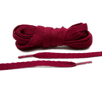 LACE LAB Flat Shoe Laces 8mm Marron - Brązowe płaskie sznurowadła do butów