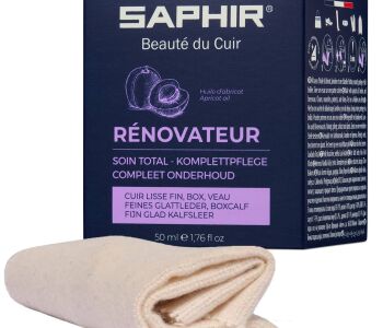 SAPHIR BDC Creme Renovateur 50ml - Regenerujący krem do skór licowych