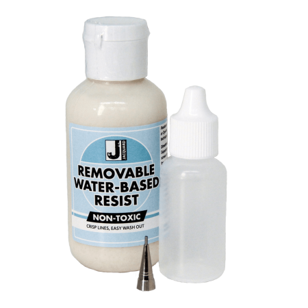 JACQUARD Removable Water Based Resist Set / Zestaw usuwalna akrylowa maska, tymczasowa konturówka do jedwabiu