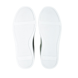 Jasnobrązowe sneakersy męskie TLB na kopycie beta w kolorze złamanej bieli off white