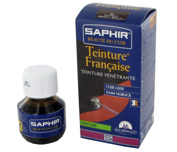 SAPHIR BDC Teinture Francaise 50ml + Pad - Barwniki alkoholowe do skór licowych, zamszu i nubuku