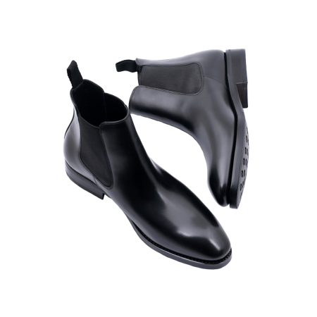 TLB MALLORCA Boots CHELSEA 511S F Black - czarne sztyblety męskie