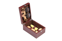 TARRAGO Box Leather Care Brown - zestaw