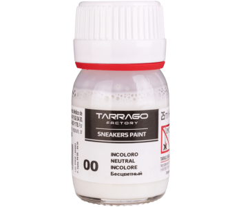 TARRAGO Sneakers Paint #00 Neutral Base 25ml - Akrylowa bezbarwna baza do customizacji obuwia i jeansu