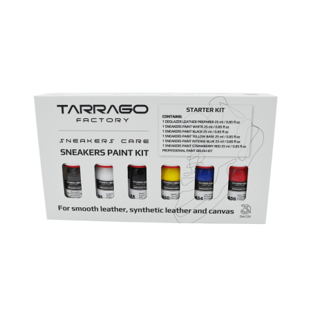 TARRAGO SNEAKERS Paint Starter Kit - Zestaw startowy do customizacji Sneakersów i Jeansu