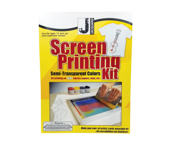 JACQUARD Screen PRINTING Transparent Colors Kit / Zestaw do sitodruku na jasne tkaniny