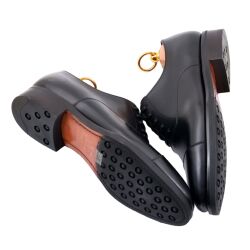 Buty marki TLB artista koloru czarnego typu oxford. Buty ślubne, buty garniturowe, buty okolicznościowe, buty eleganckie, TLB shoes, 