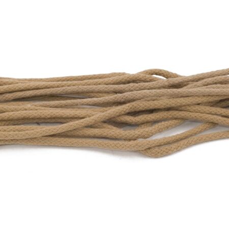 Tarrago Laces Cord 4.5mm Beige - beżowe okrągłe sznurowadła do butów