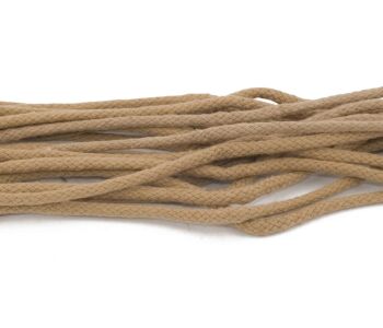 Tarrago Laces Cord 4.5mm Beige - beżowe okrągłe sznurowadła do butów