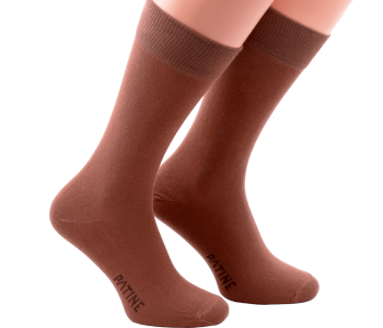 PATINE Socks PA0006 Light Brown - Skarpety klasyczne