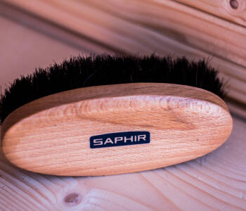 SAPHIR BDC Brush Natural Oval 13.5cm - Szczotka do obuwia