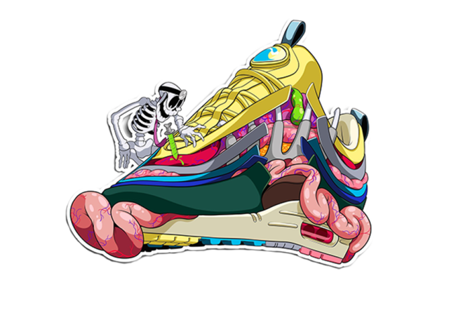 ANGELUS Sticker Sean Wotherspoon 1szt - Wlepka dla Customizera