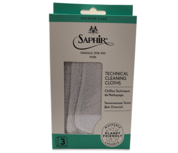 SAPHIR MDOR SNEAKER Technical Cleaning Cloths - Bawełniana szmatka do czyszczenia obuwia sportowego