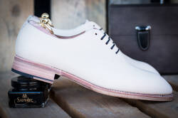 Eleganckie obuwie męskie Yanko 14549 oxford do patynowania z podeszwą leather. 