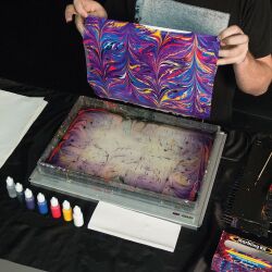 Dodatek do farba do marblingu na tkaninę i papier