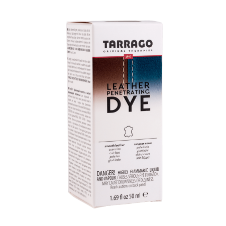 TARRAGO Leather Penetrating Dye 50ml + Brush - Barwnik do skór naturalnych + pędzelek