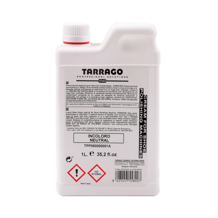 TARRAGO Cream POLISHING MACHINES 1L #0 - Krem do polerowania obuwia przez maszynę