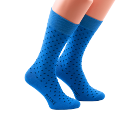 PATINE Socks PAKOB01 Blue / Navy Blue - Skarpety klasyczne