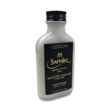 SAPHIR MDOR Lotion Macadamia 100ml - Balsam do skór licowych i lakierowanych