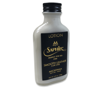 SAPHIR MDOR Lotion Macadamia 100ml - Balsam do skór licowych i lakierowanych