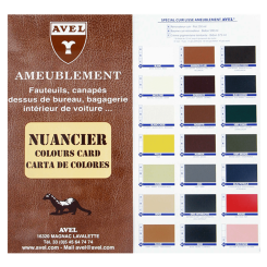 AVEL LTHR Color Chart - Karta kolorów