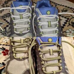 Okrągłe oliwkowe sznurowadła do sneakersów, kicksów oraz butów do biegania Lace Lab reflective olive