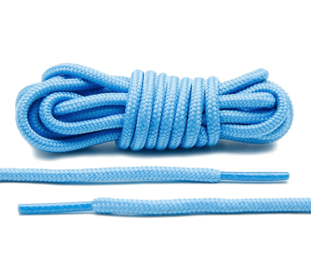 LACE LAB XI Rope Laces 6mm Legend Blue - Niebieskie okrągłe sznurowadła do butów