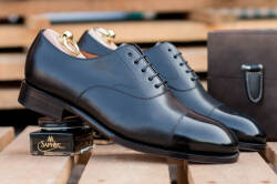 Czarne eleganckie stylowe czarne buty klasyczne Yanko boxcalf negro 14691 typu oxford. Buty eleganckie, stylowe, formalne, okolicznościowe, biurowe, ślubne. 