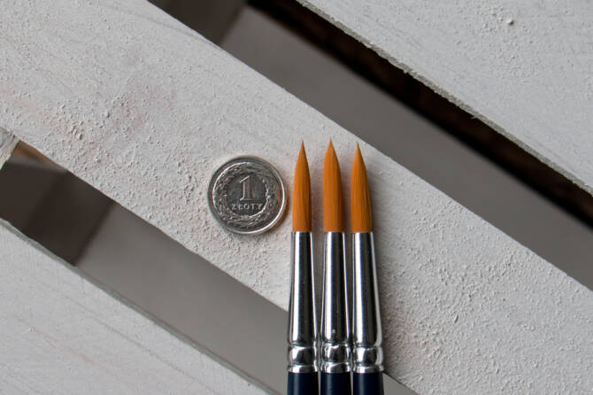 ELCO Brush Round Golden Nylon 11 - Pędzelek do farb i barwników
