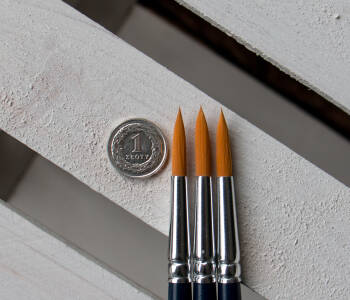 ELCO Brush Round Golden Nylon 11 - Pędzelek do farb i barwników