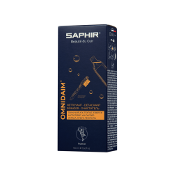 SAPHIR BDC Nubuck Suede Cleaner Omnidaim 100ml + BRUSH - Płyn do czyszczenia zamszu i nubuku oraz tekstyliów + szczoteczka