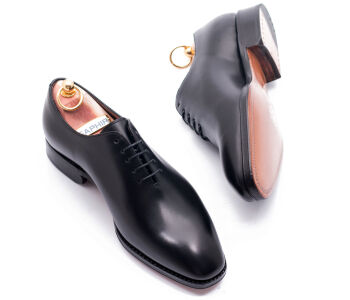 YANKO Oxford Wholecut 201 F Black - czarne lotniki męskie