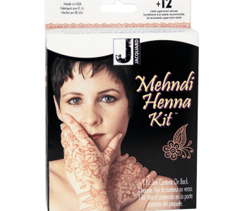 JACQUARD Mehndi Henna Kit / Zestaw barwników do zdobienia ciała i tymczasowego tatuażu