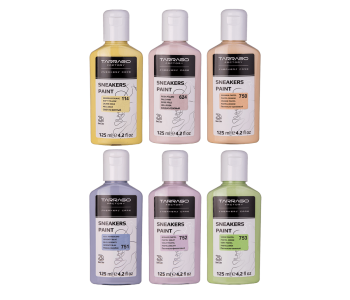 TARRAGO SNEAKERS Paint Pastel Colors 125ml - Pastelowe farby akrylowe do malowania obuwia i odzieży