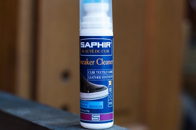 SAPHIR BDC SNEAKER Cleaner 75ml - Płyn do czyszczenia butów sportowych