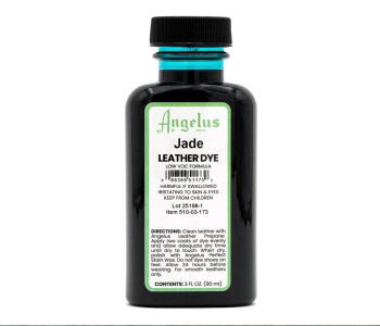 ANGELUS LOW VOC Leather Dye 3oz #173 JADE / ZIELONY barwnik do naturalnych skór licowych