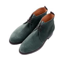 Buty typu suede green koloru zielonego z najwyższej jakości skóry cielęcej. Patine shoes, Yanko shoes, TLB shoes, buty eleganckie, buty stylowe, buty eleganckie.