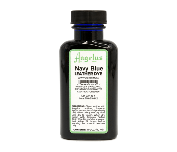 ANGELUS LOW VOC Leather Dye 3oz #042 NAVY BLUE / GRANATOWY barwnik do naturalnych skór licowych