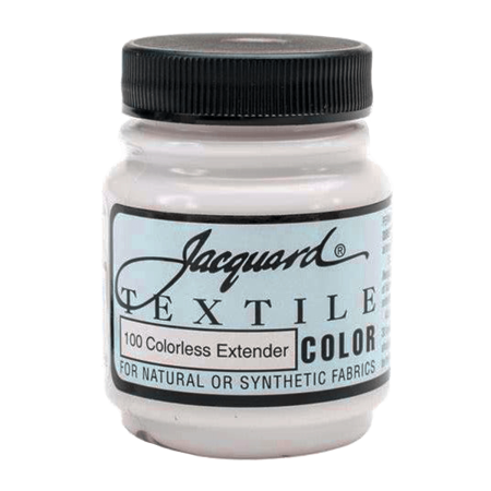 JACQUARD Textile Colorless Extender 2.25oz / Medium i Finisher do farb akrylowych 2w1