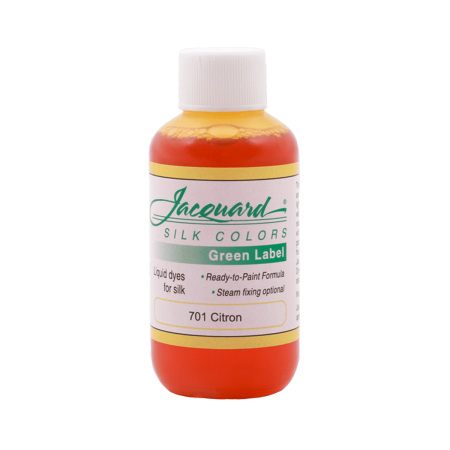 JACQUARD Green Label Silk Colors 2oz CITRON #701 / Żółty barwnik do jedwabiu