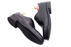 Buty czarne, Buty eleganckie, buty stylowe, buty garniturowe, buty biurowe, buty okolicznościowe, TLB Mallorca Starcalf Black