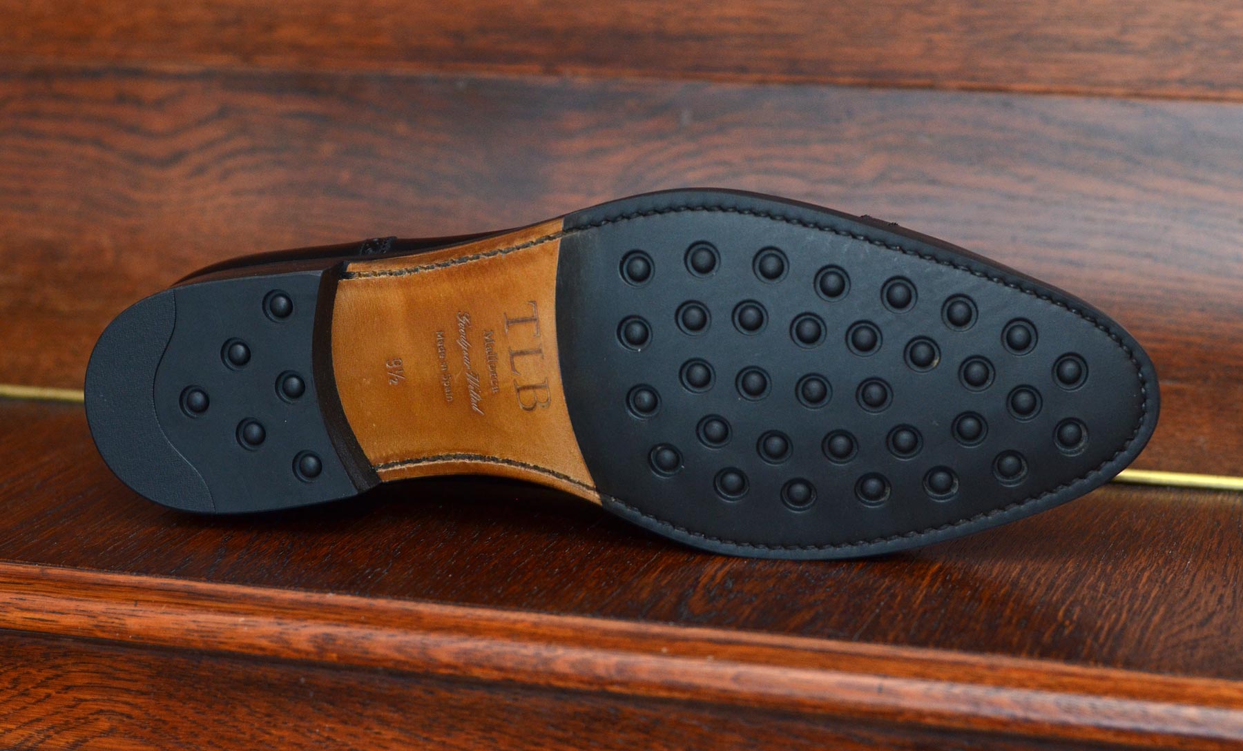 tlb mallorca main collection luxury shoes senior sole gumowe podeszwy ze skórzanym elemenetem